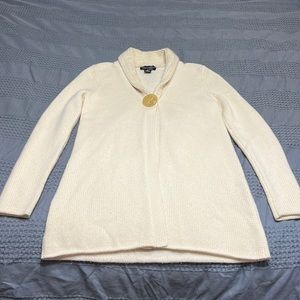 Sofia Cashmere medium cream sweater
